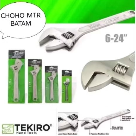 kunci inggris 12" tekiro