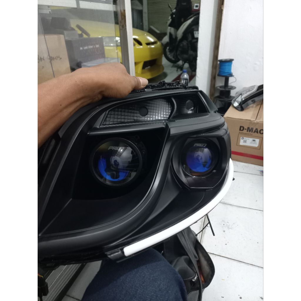 headlamp custom terios konde