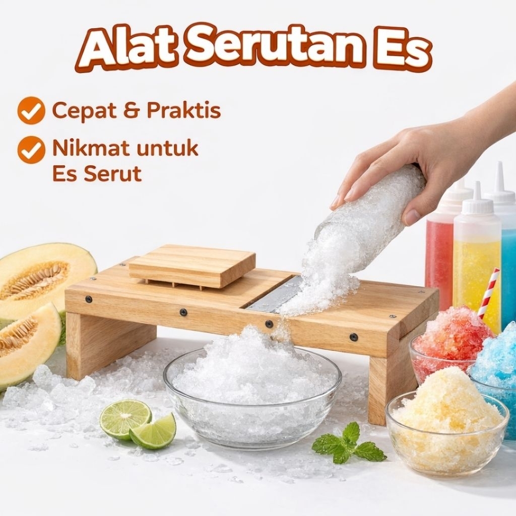 Serutan Es Batu Manual / Serutan Es Batu