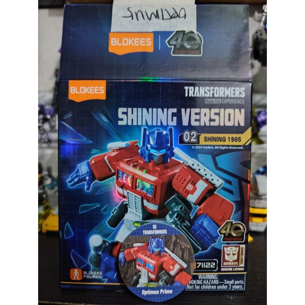 Blokes transformers shining version 02 - Optimus prime
