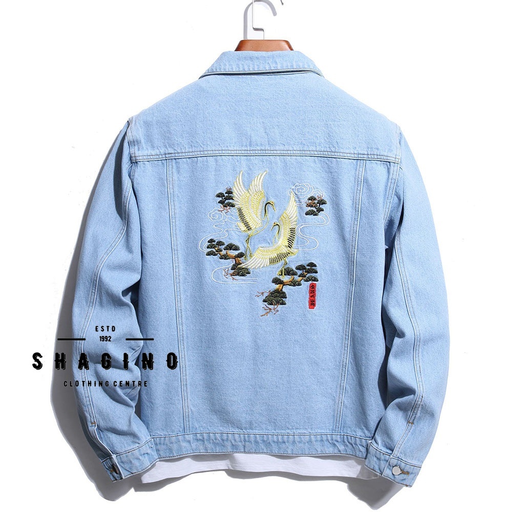 Shagin0 | Jaket Jeans Terbaru / Jaket Pria / Jaket Pria Keren / Jaket Jeans Pria Korean Style / Jake
