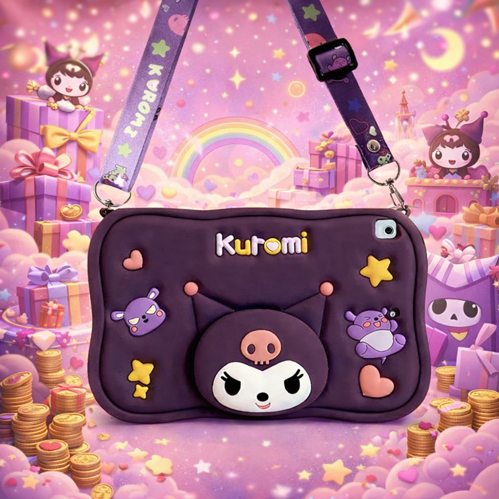 3D Cute Cartoon Sanrio Case for iPad 7 / iPad 8 / iPad 9 / iPad 10 10.2" / iPad 11 / iPad Mini 6 / i