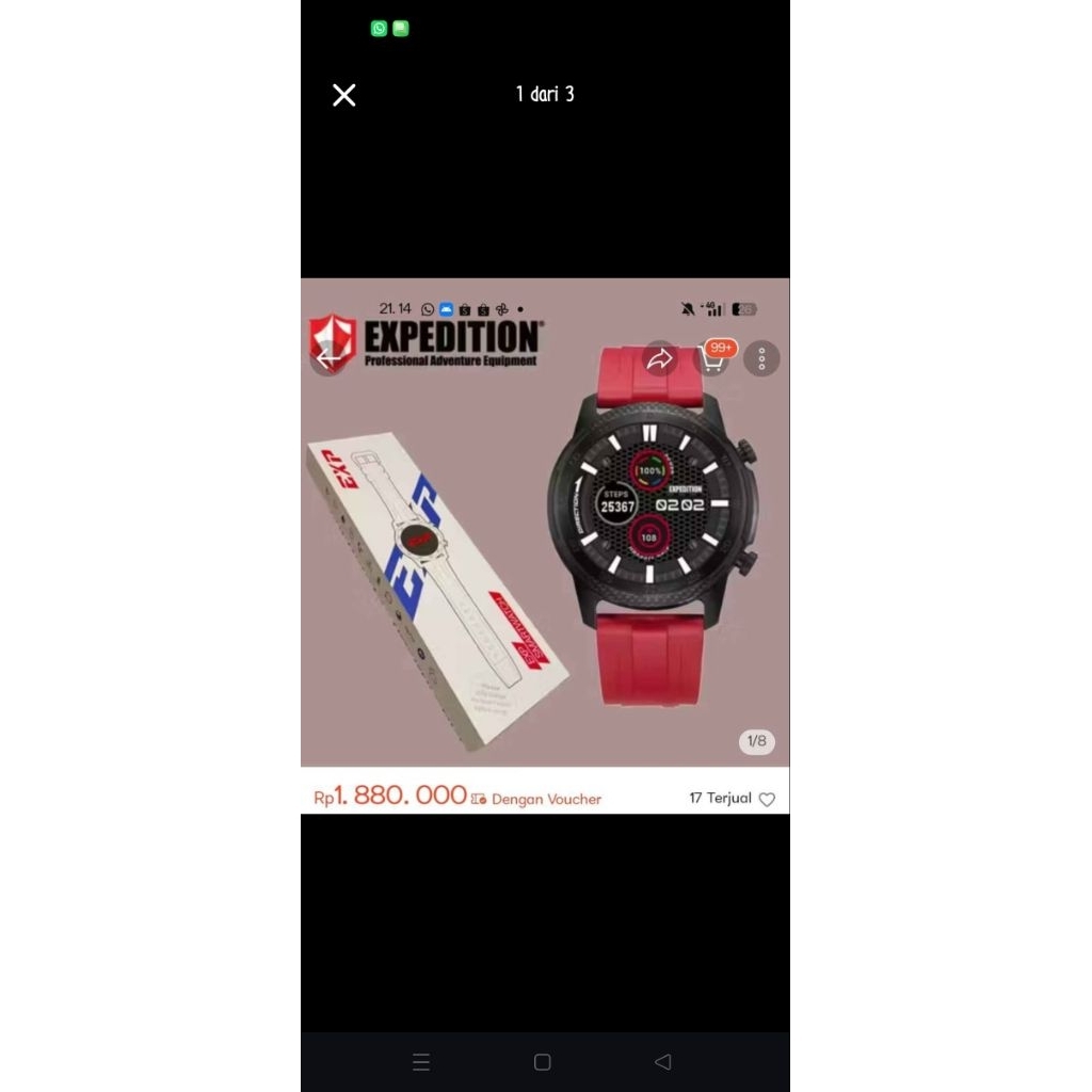 jam exp expedition Smartwatch