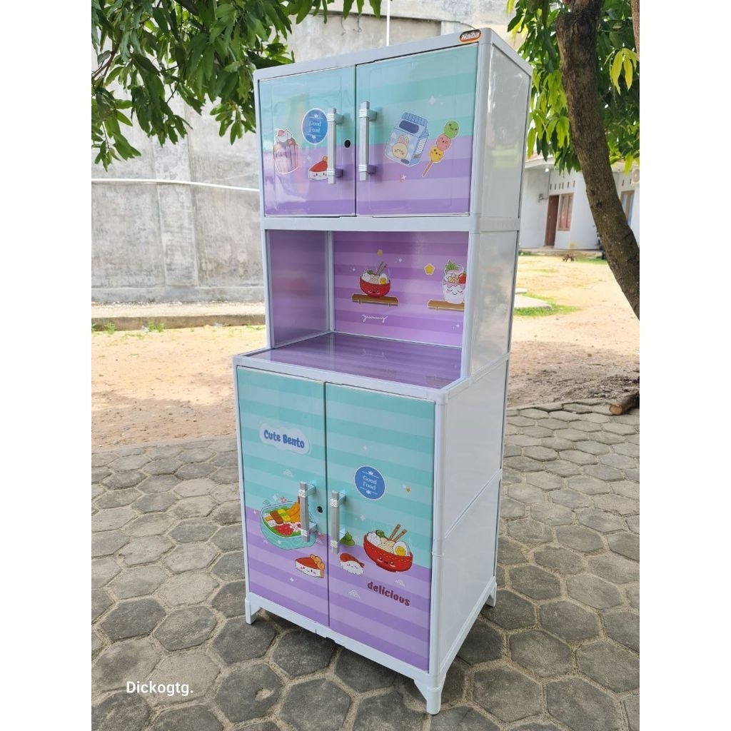 RAK PIRING MINI KAWAII ALUMINIUM NAIBA