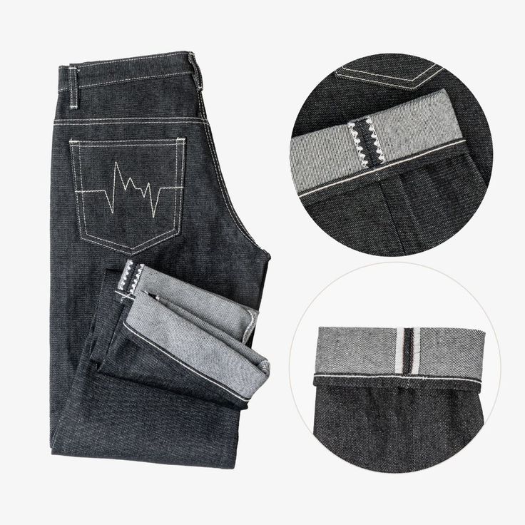 Celana Panjang Denim Selvege Pria Reguler Selvege 15 onz Denim Bisa COD Jeans Denim Selveg Pria