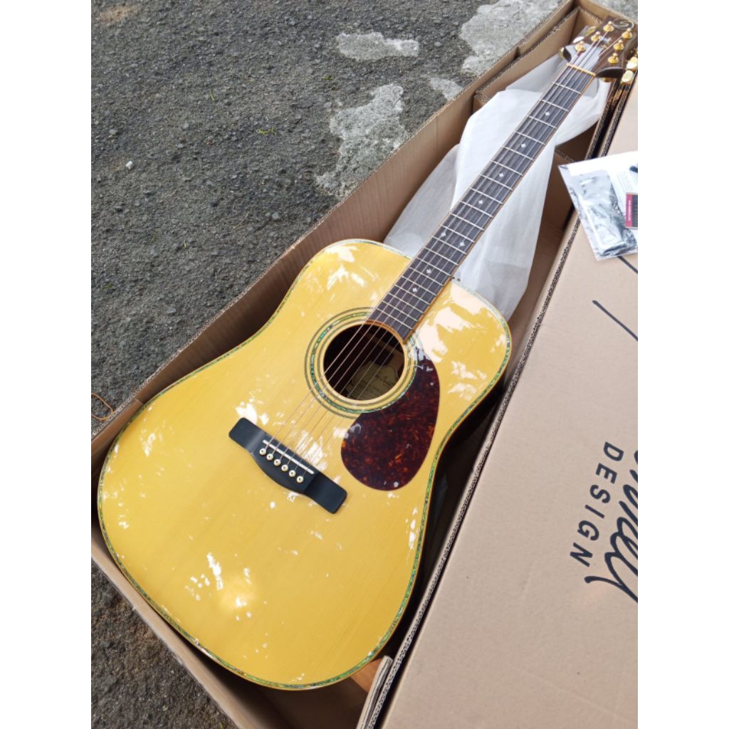 Acustik Samick Greg Bennett ASDR N ALL SOLID ORIGINAL