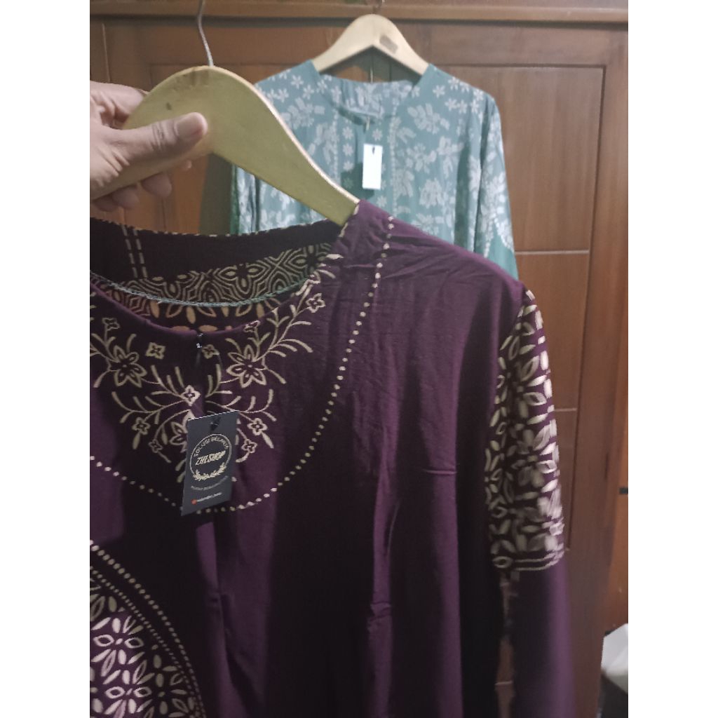 SALE SERBA DASTER  GAMIS DAN MIDI DRESS RAYON/ Anggun Dress Rayon Busui Lengan PanjangHomedress Jumb