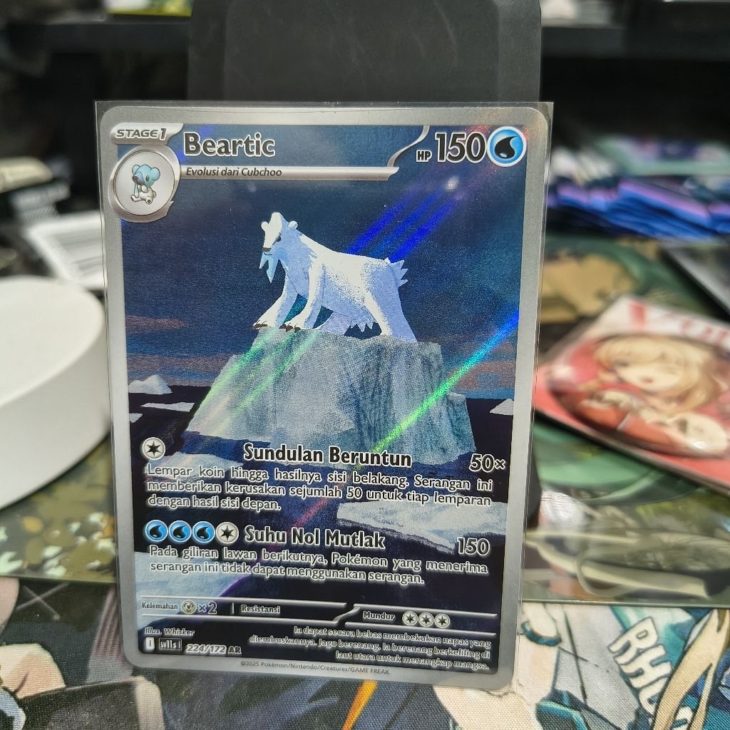 Pokemon TCG Indonesia Beartic AR