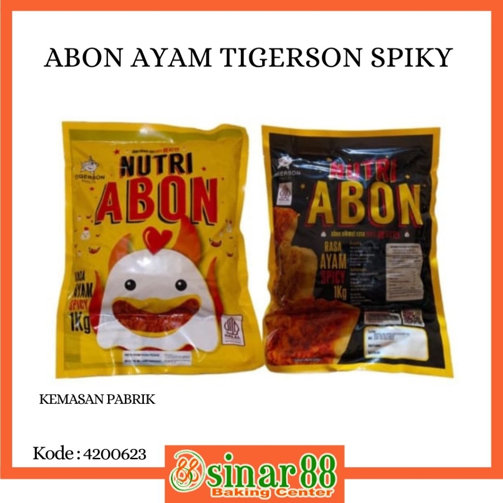 ABON AYAM TIGERSON 1KG ( PEDAS & ORIGINAL )