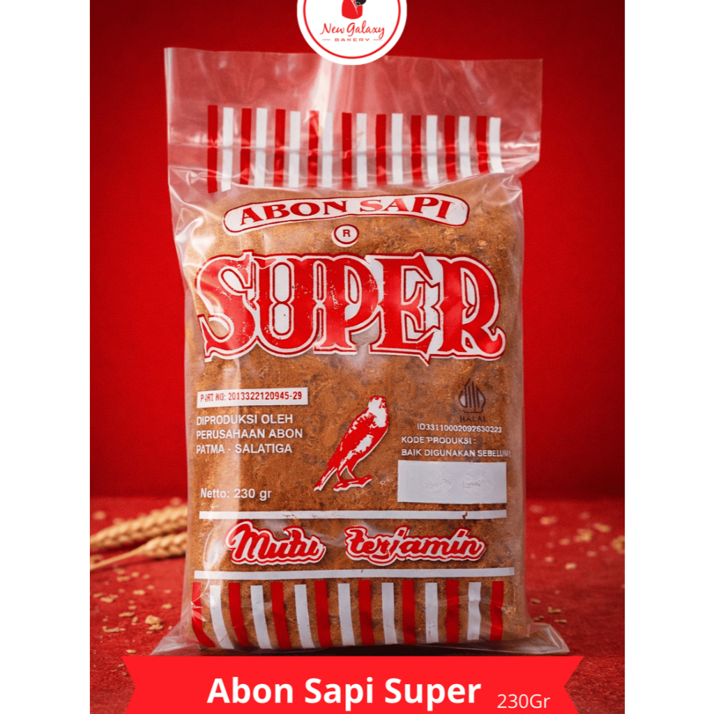 Abon Sapi Cap Super Asli 1kg