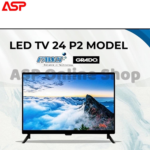 TV Digital TV 24 Inch - Monitor PC & CCTV Full HD FAWS/GRADO model P2