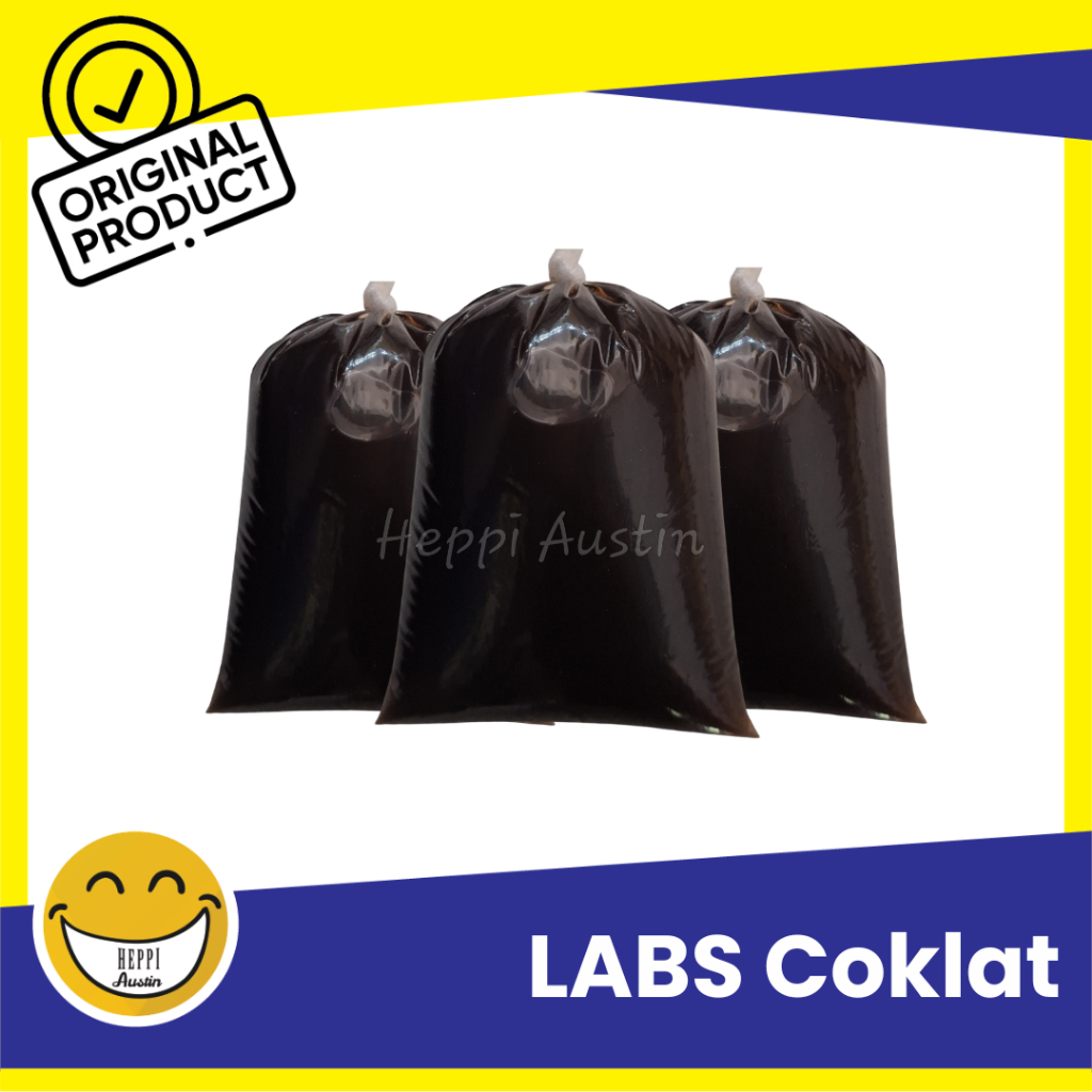 LABS Bahan Sabun 1 KG Coklat