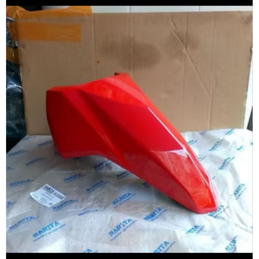 Slebor depan Vario 125 led old warna merah