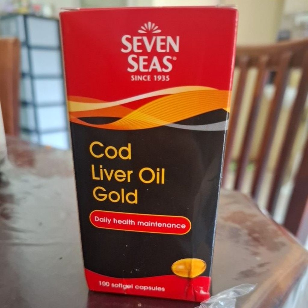 seven seas cod liver oil gold