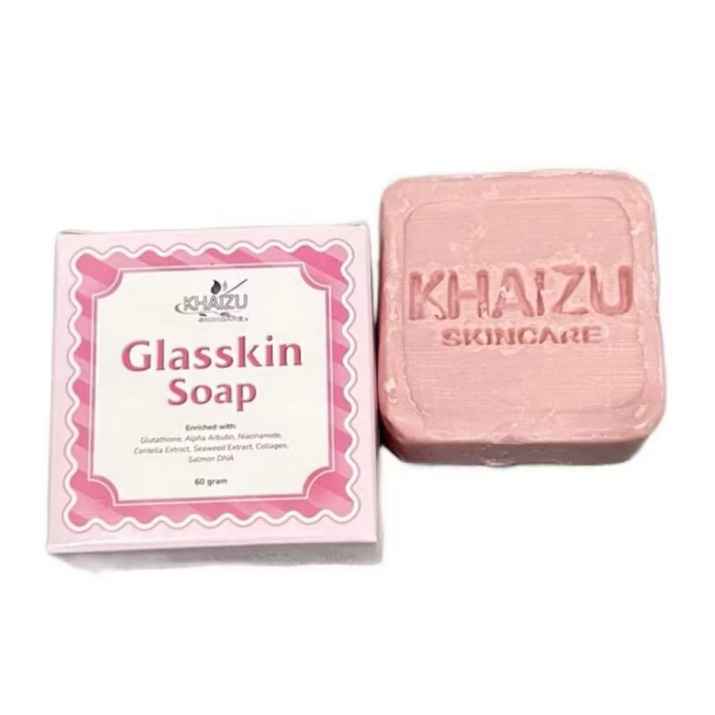 Glasskin Soap khaizuskincare Sabun pink khaizuskincare new