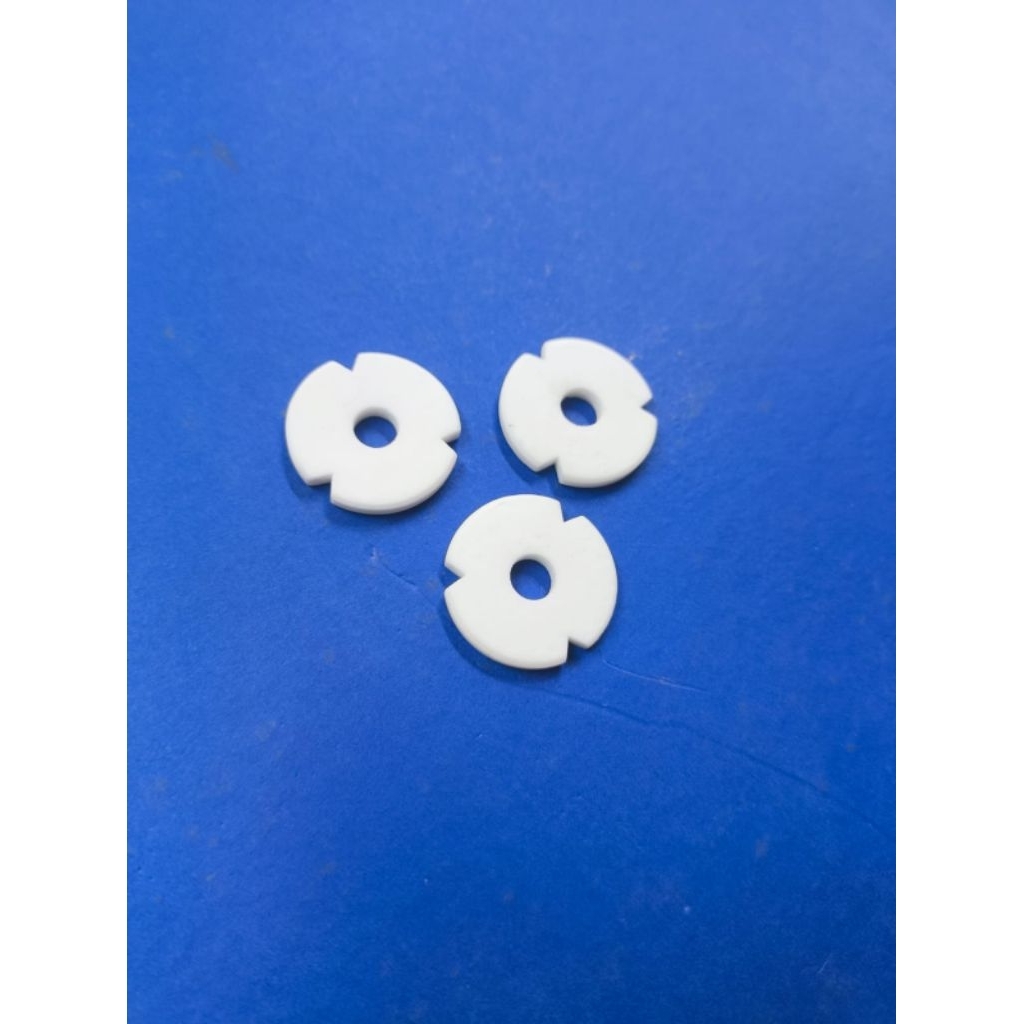 Keramik Isolator Bulat I Keramik Ring isolator id 6.7 mm- 6.9  mm Heater