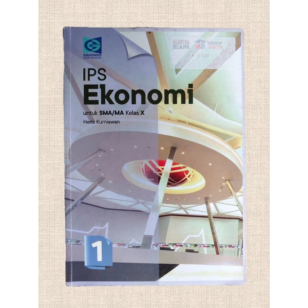 [PRELOVED ORI] Buku Ekonomi SMA Kelas 10