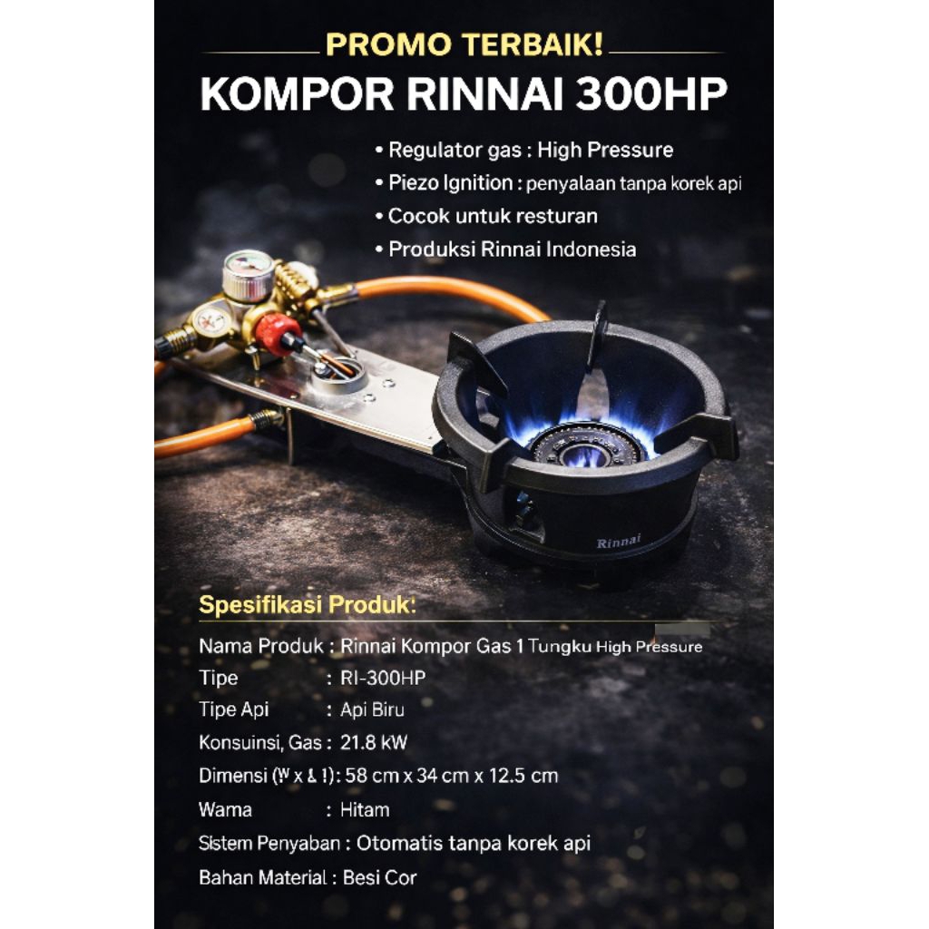 kompor Rinnai RI-300HP