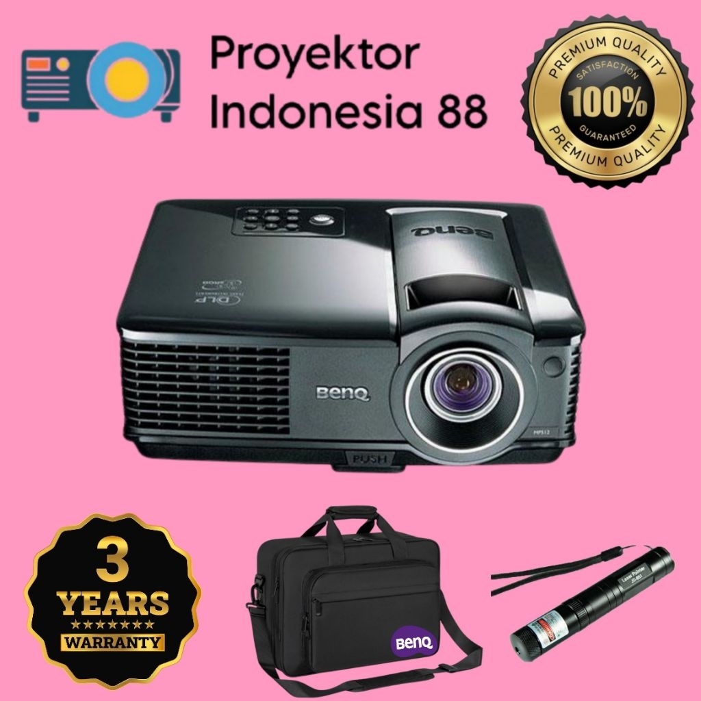 Proyektor Benq MP 512 / MP512 / Benq 512 / Proyektor Benq / Benq / Projector