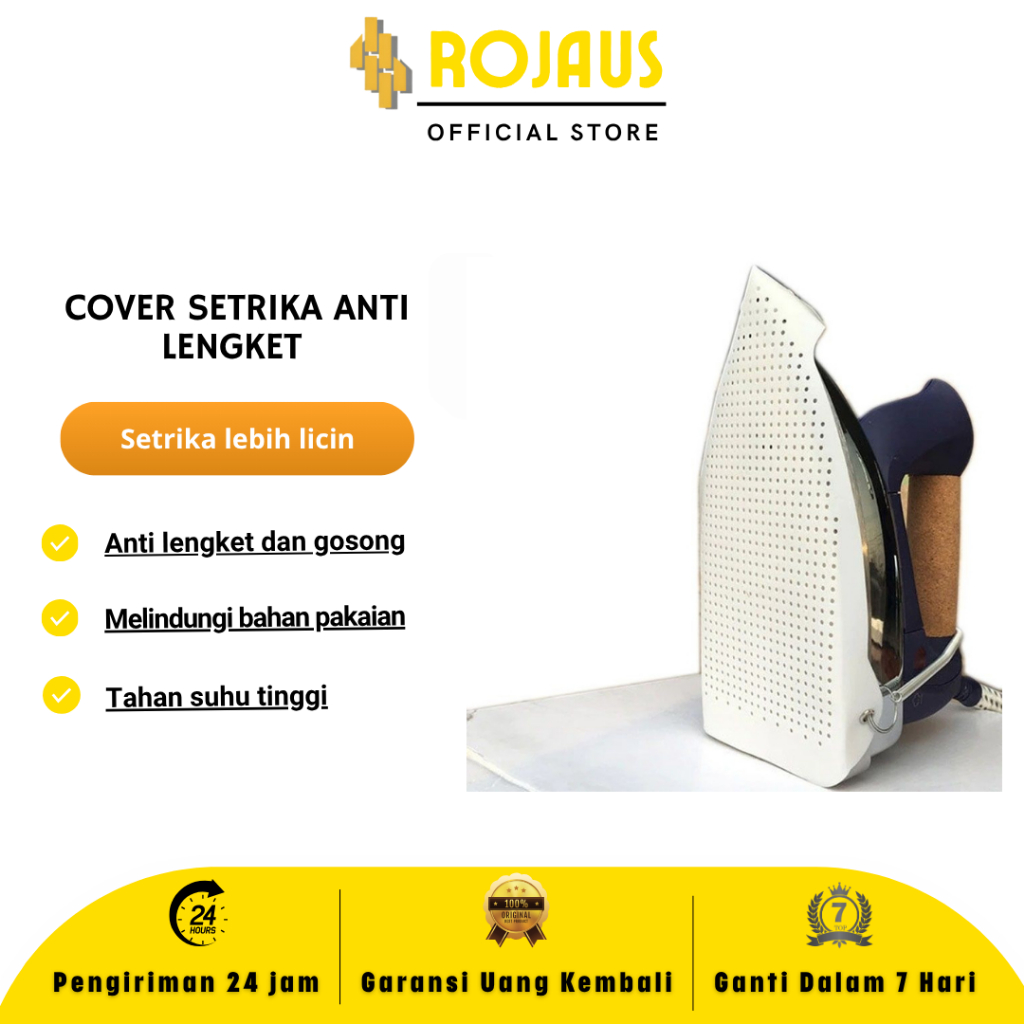 Cover Setrika Anti Lengket - 7RHZPHWH