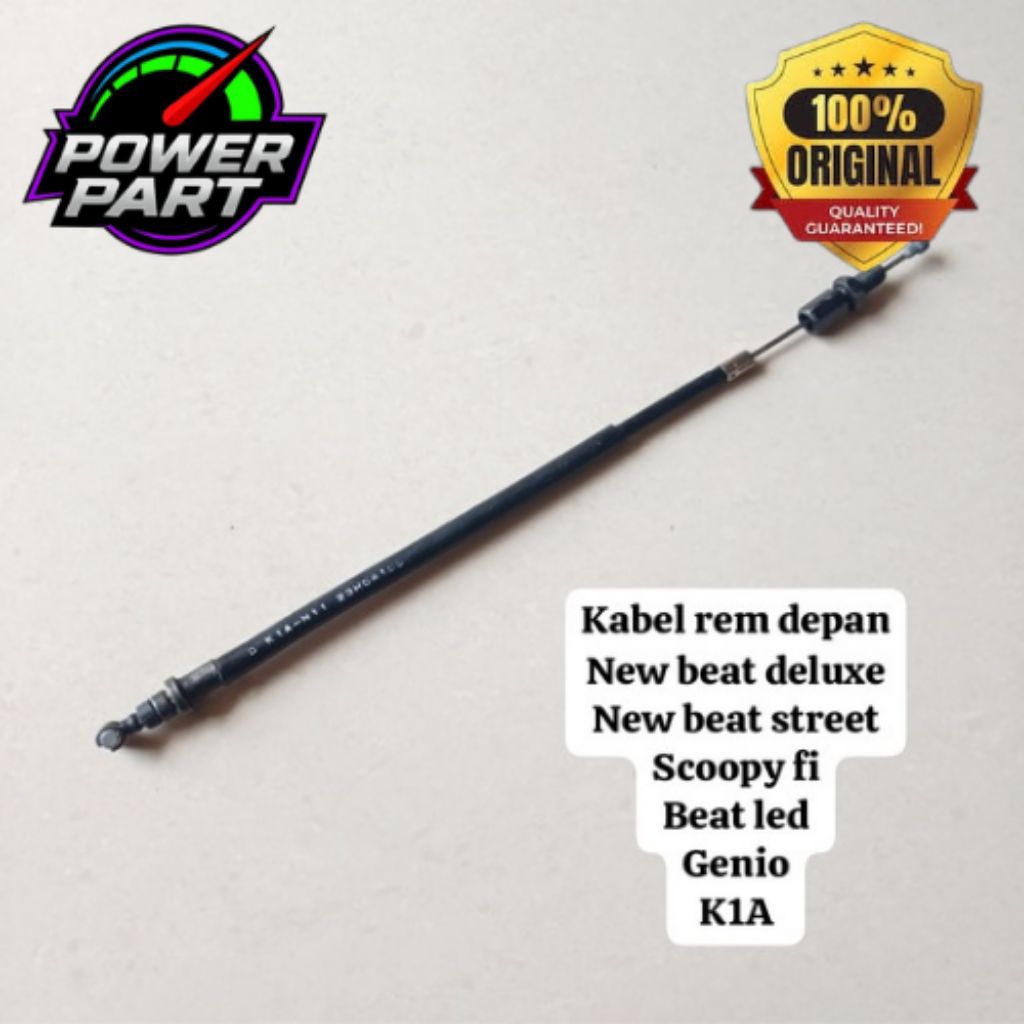 kabel rem atas combi brake system CBS new beat deluxe new beat street scoopy fi genio kode part K1A