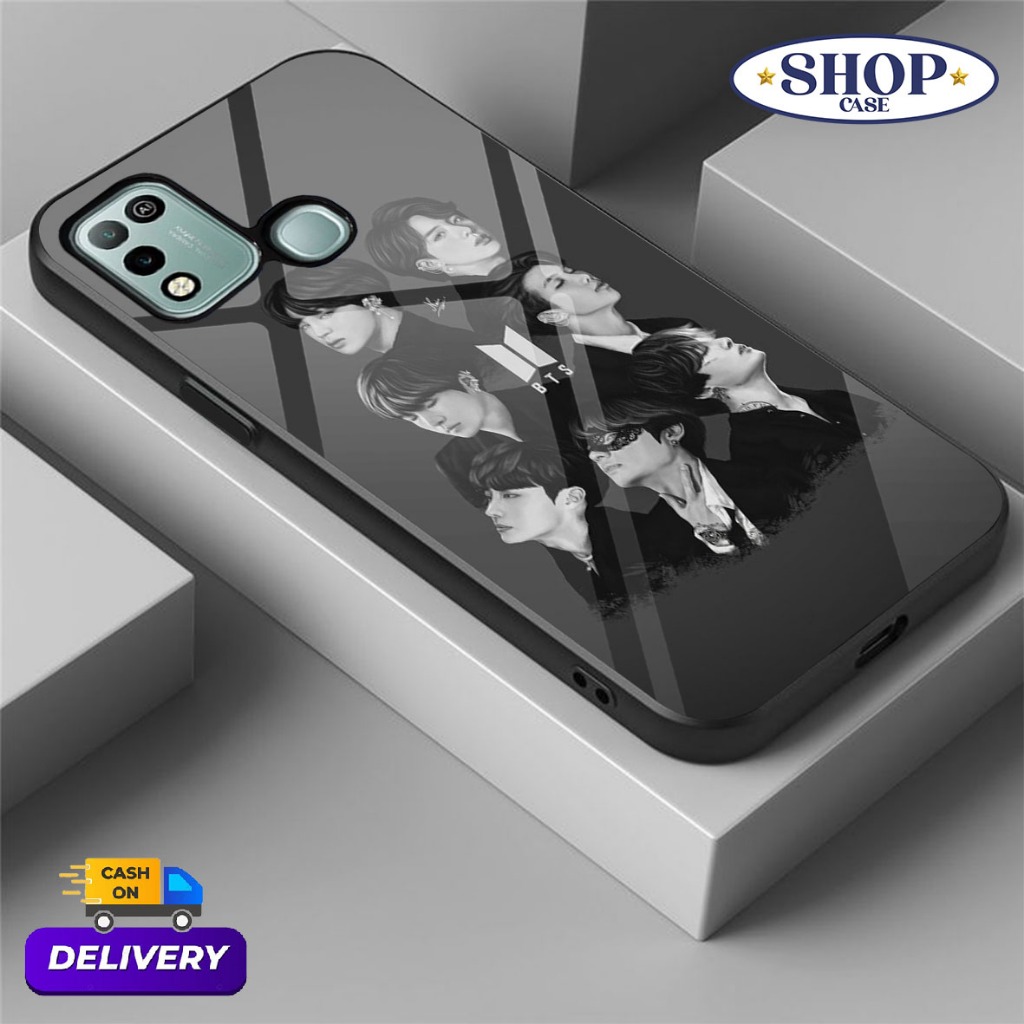 Casing Hp Untuk Infinix Hot 10 / 10S / 10S Nfc / 10T / 10 Play Terbaru - Fashion bts kpop Case Murah
