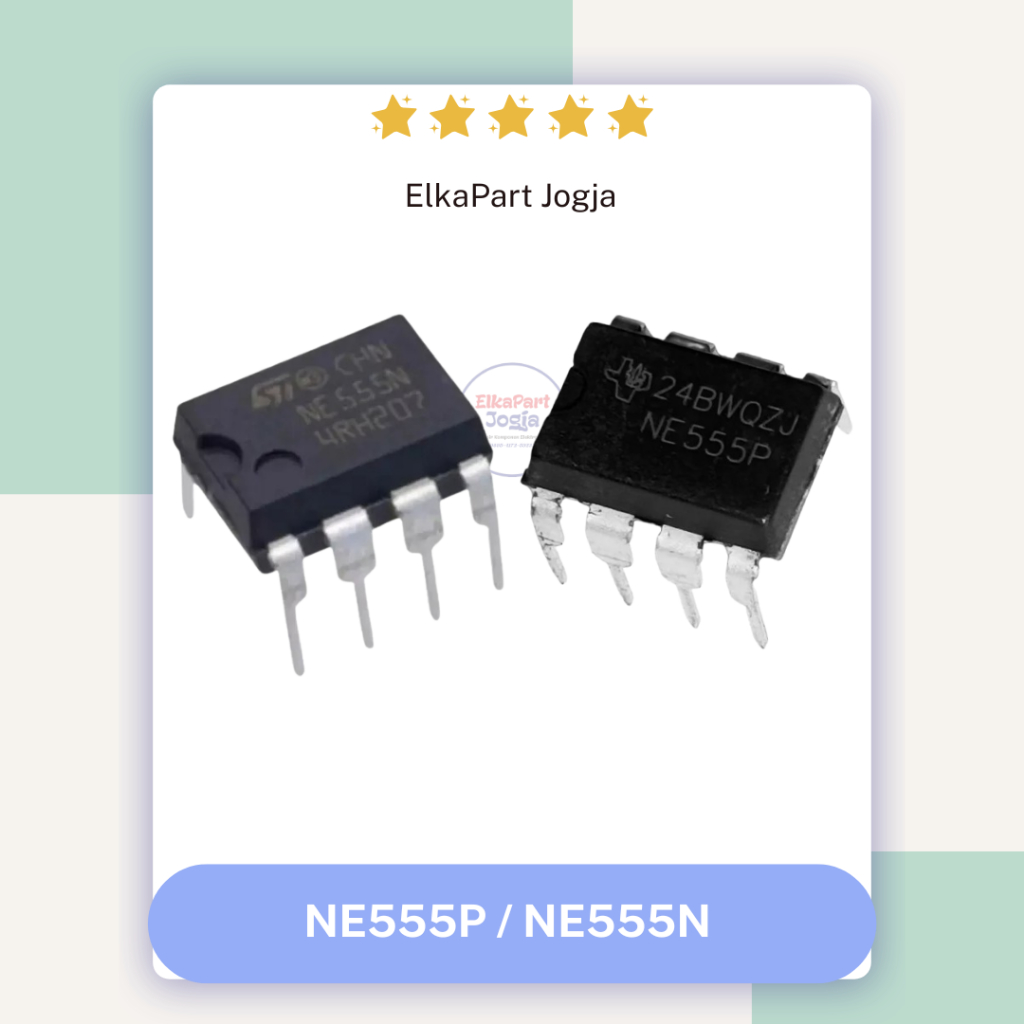 IC NE555 NE 555 SHARP NE555N ST DIP-8 / NE555P IC TIMER NE555 DIP-8