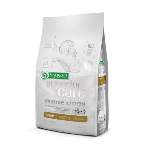 NATURES PROTECTION SUPERIOR CARE WHITE DOG ADULT LAMB Tear Stain Off 2kg