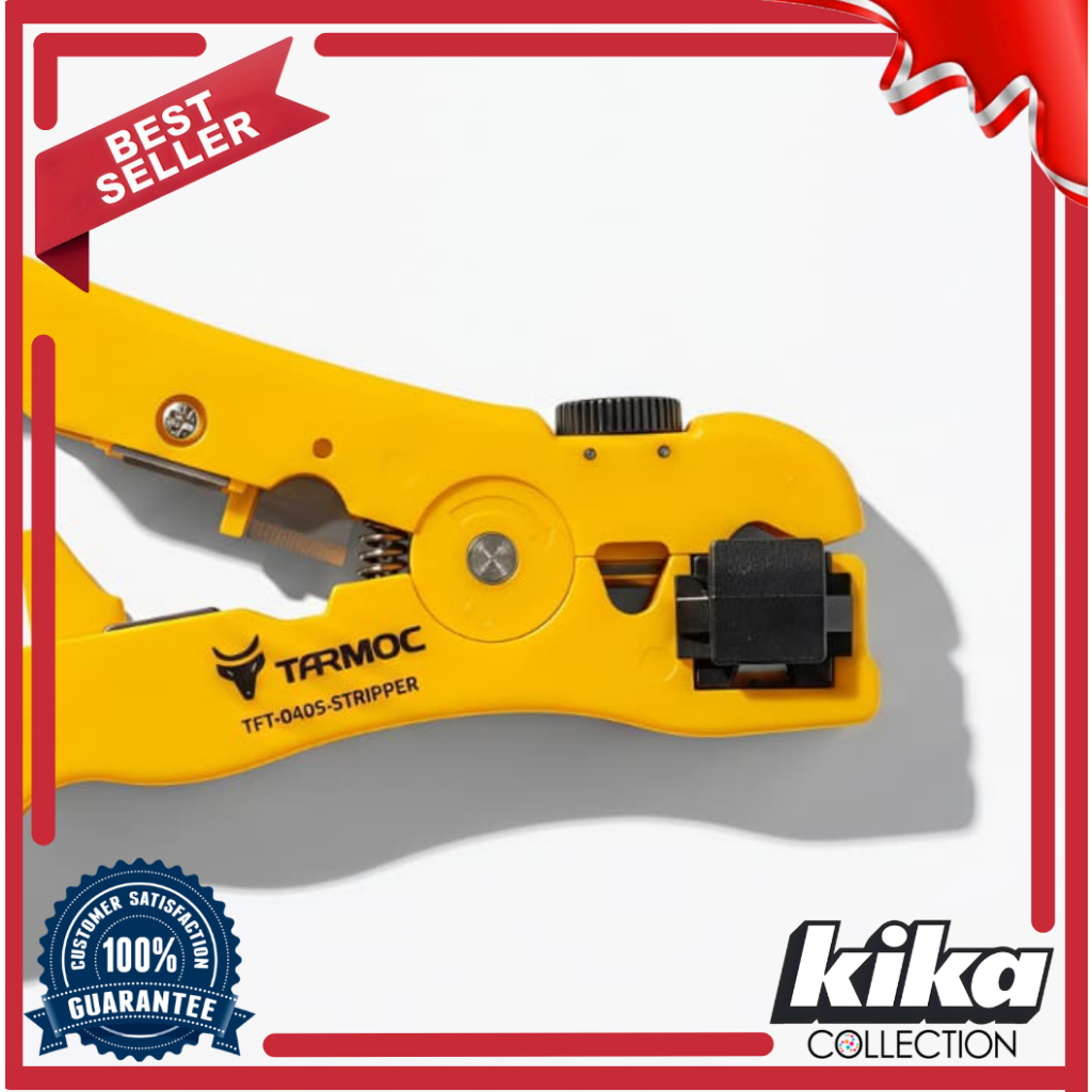 Tarmoc TFT-0406-STRIPPER - Stripper Cutter Tool Alat Pengupas dan Potong Kabel Universal