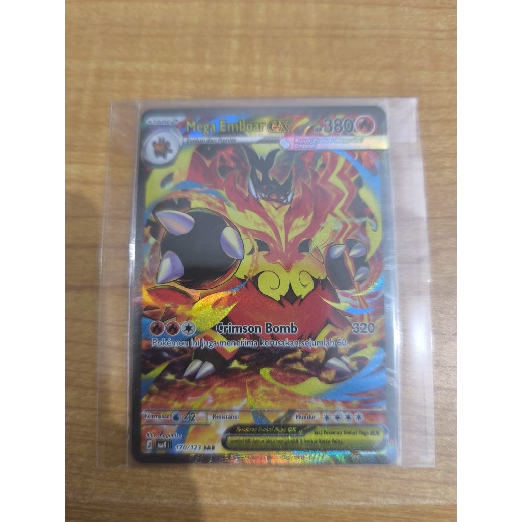 SAR Mega Emboar EX - Ledakan Peniada