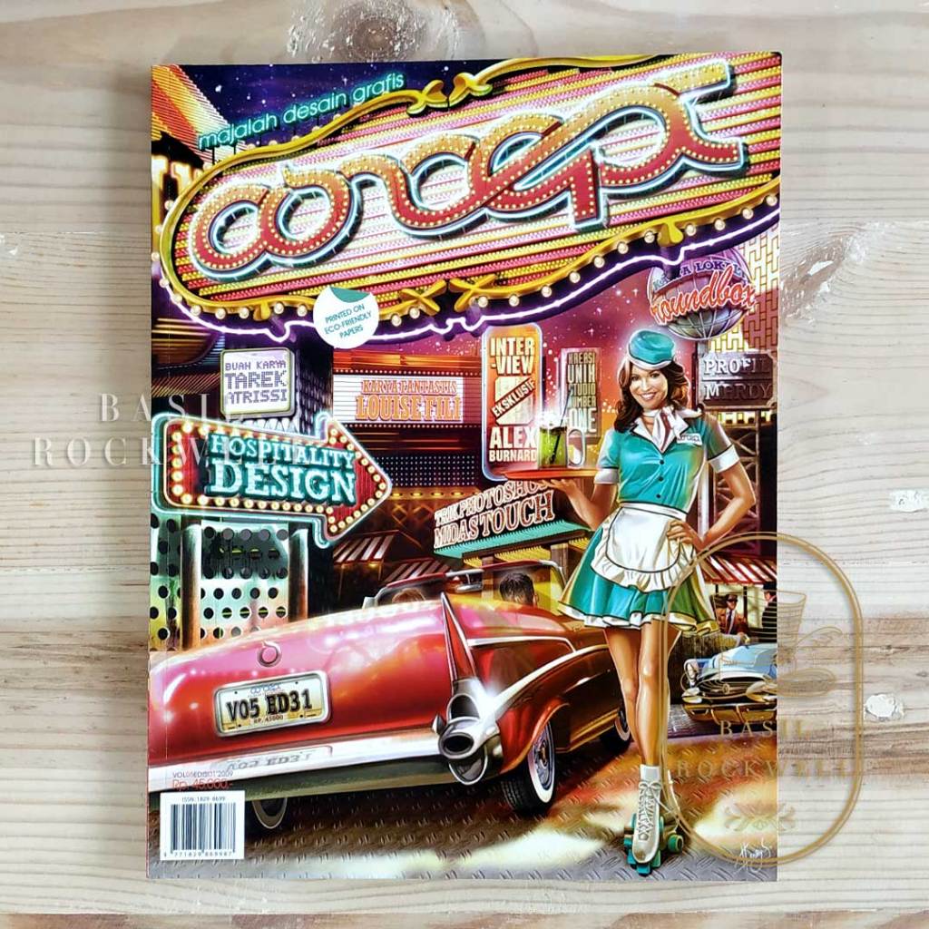 Concept Magazine Vol. 5 Edisi 31 2009 Majalah Desain Grafis Interview Louise Fili Graphic Design
