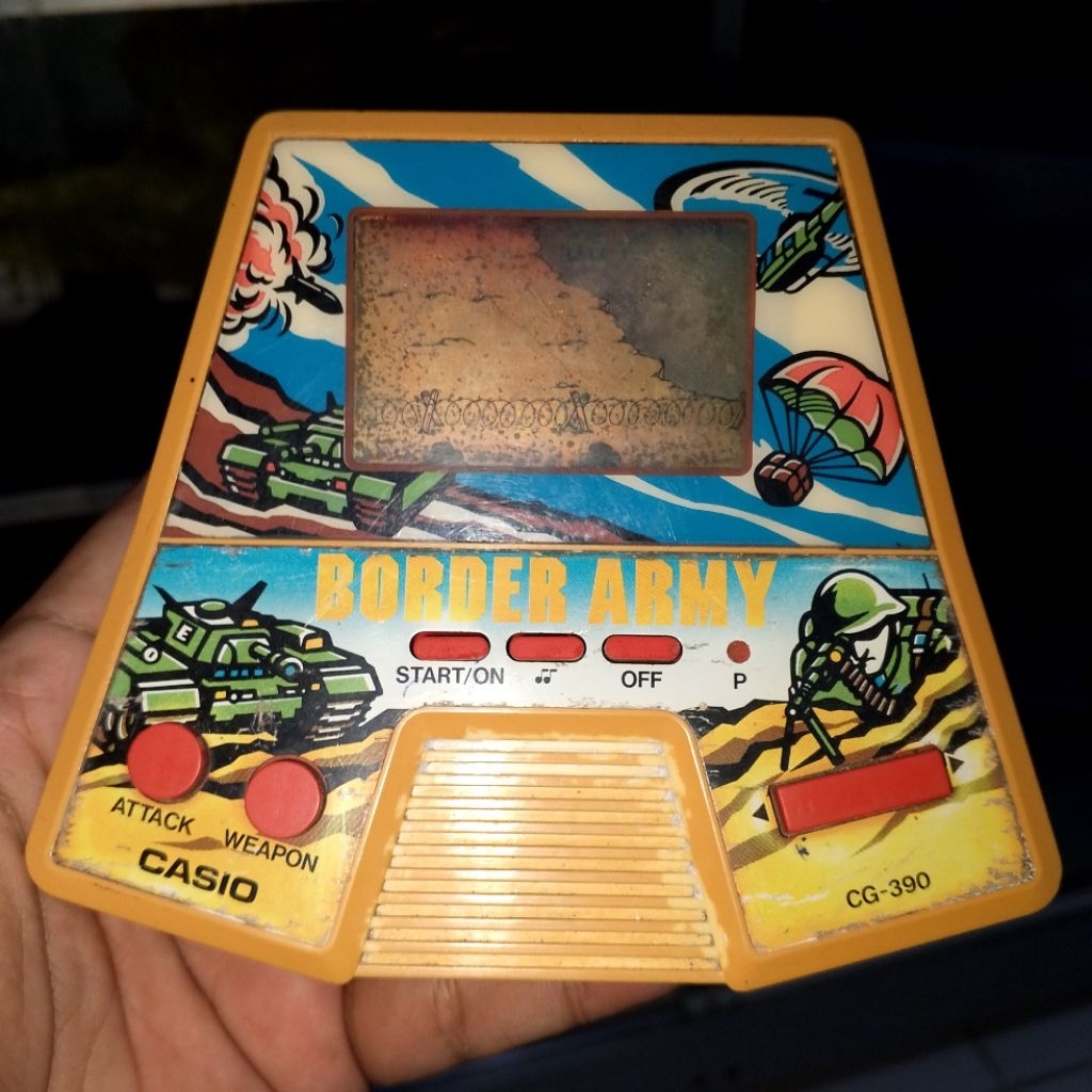 GAME BORDER ARMY CASIO 1987 JAPAN