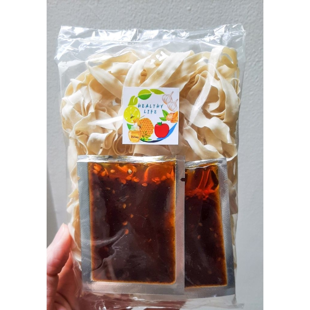 Mee Pok Hot Mala Tang Pedas Halal Mie Pok Kering Mee Pok Singapore Mie Gede Mie Lebar Mie Gepeng Mie