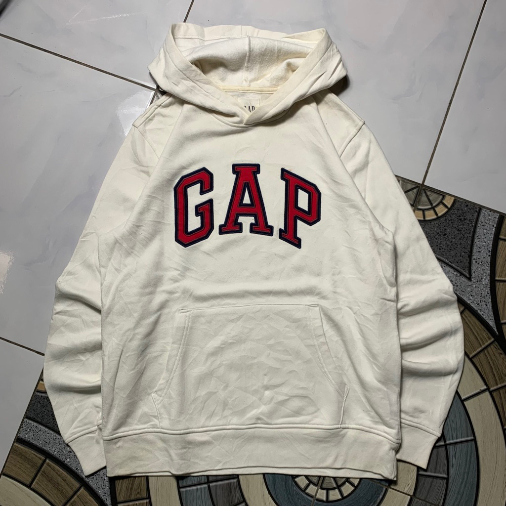 Hoodie Gap Putih size M