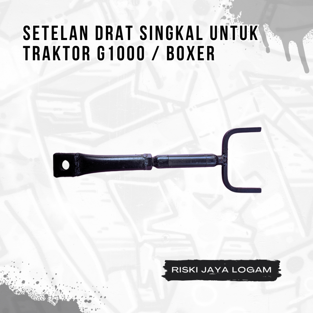 Setelan Drat Singkal Traktor G1000 Boxer Ulir Pengatur Bajak Sawah Sparepart Traktor Tangan