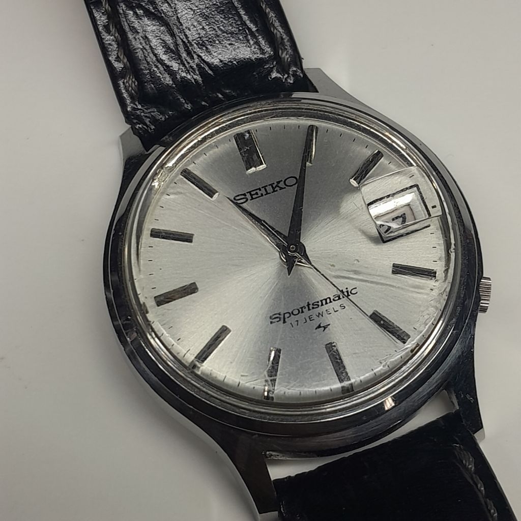 Jam tangan Seiko sportsmatic automatic 7625 8293 Vintage japan made