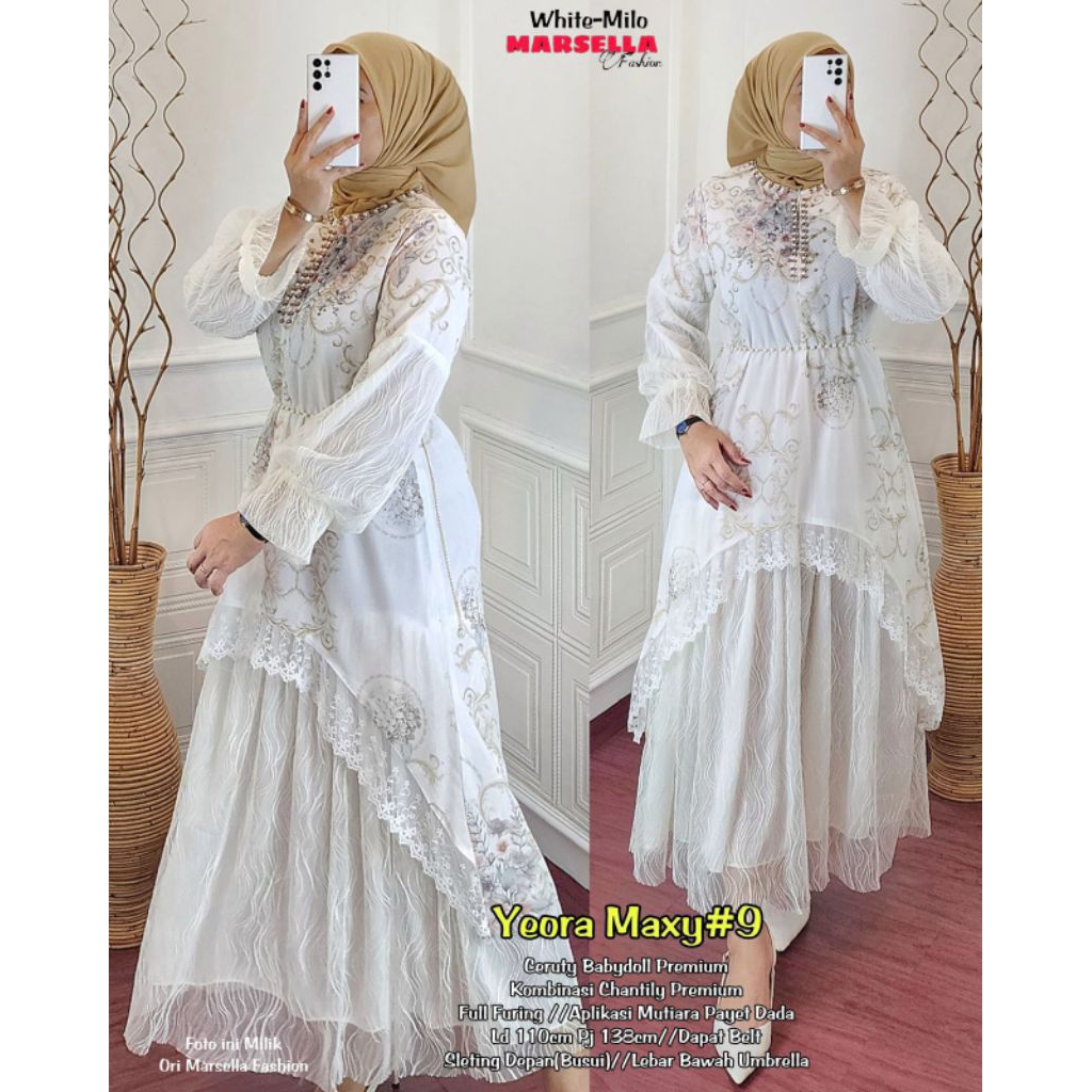 GAMIS BUSUI/GAMIS HARI RAYA/GAMIS PUTIH/PAKAIAN MUSLIM