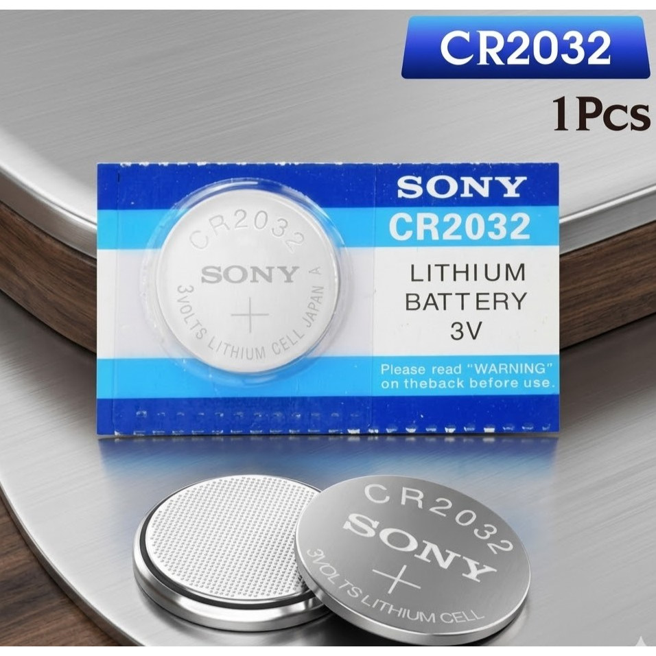Baterai Sony CR2032 3V Original Lithium Coin Battery CR 2032 Per Pcs