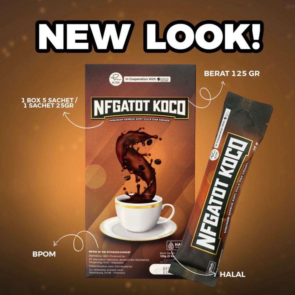 Kopi Gatot Koco New Formula - NF Gatot Koco