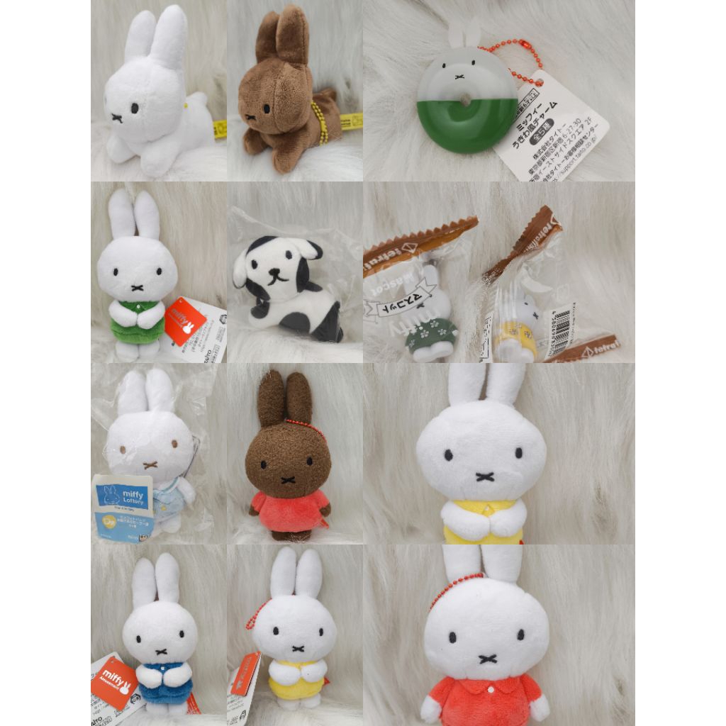 boneka miffy corduroy bonbontoys /gantungan miffy / gantungan kunci miffy