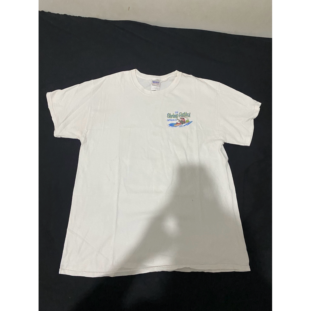 Kaos Gildan Heavy Cotton National Shrimp Festival 2015
