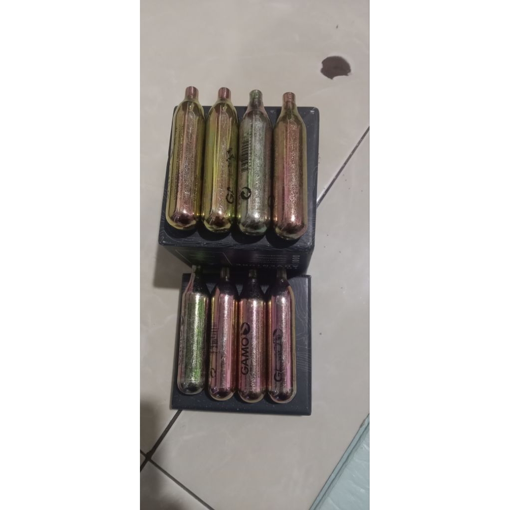 gas co2 merk gamo original isi 8 tabung
