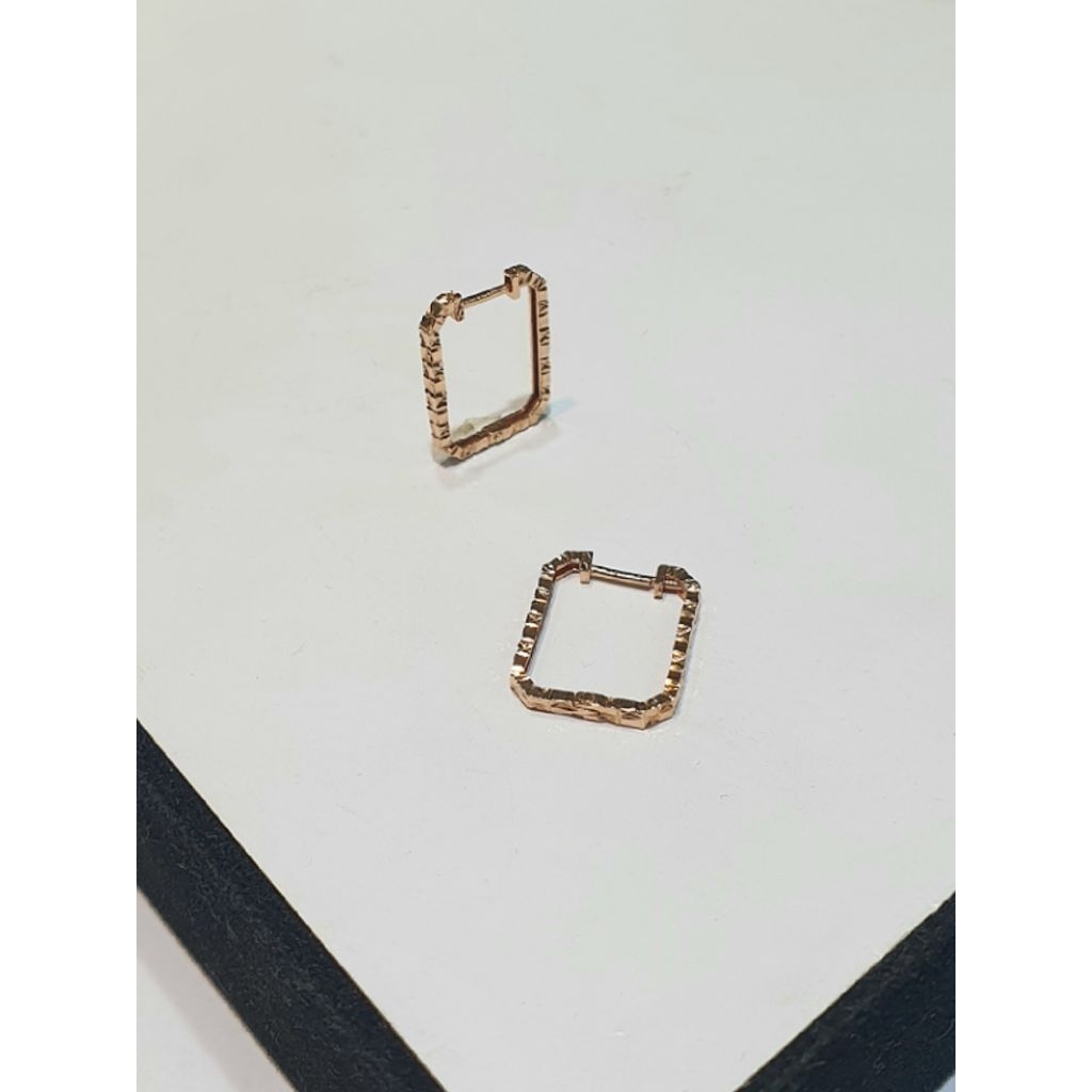 Anting Emas Rosegold 1.76 Gram 17K 750 (AH376)