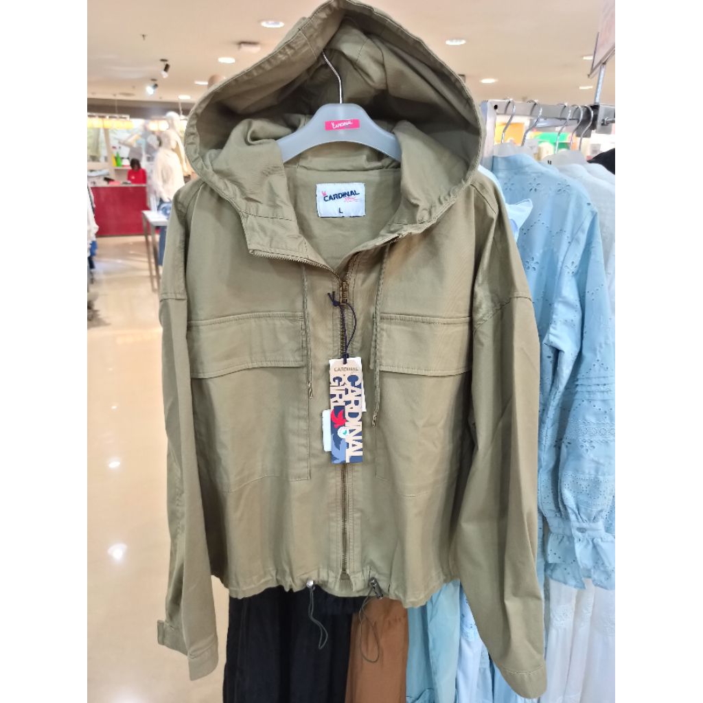 Jaket katun Cardinal Girl S-XXL