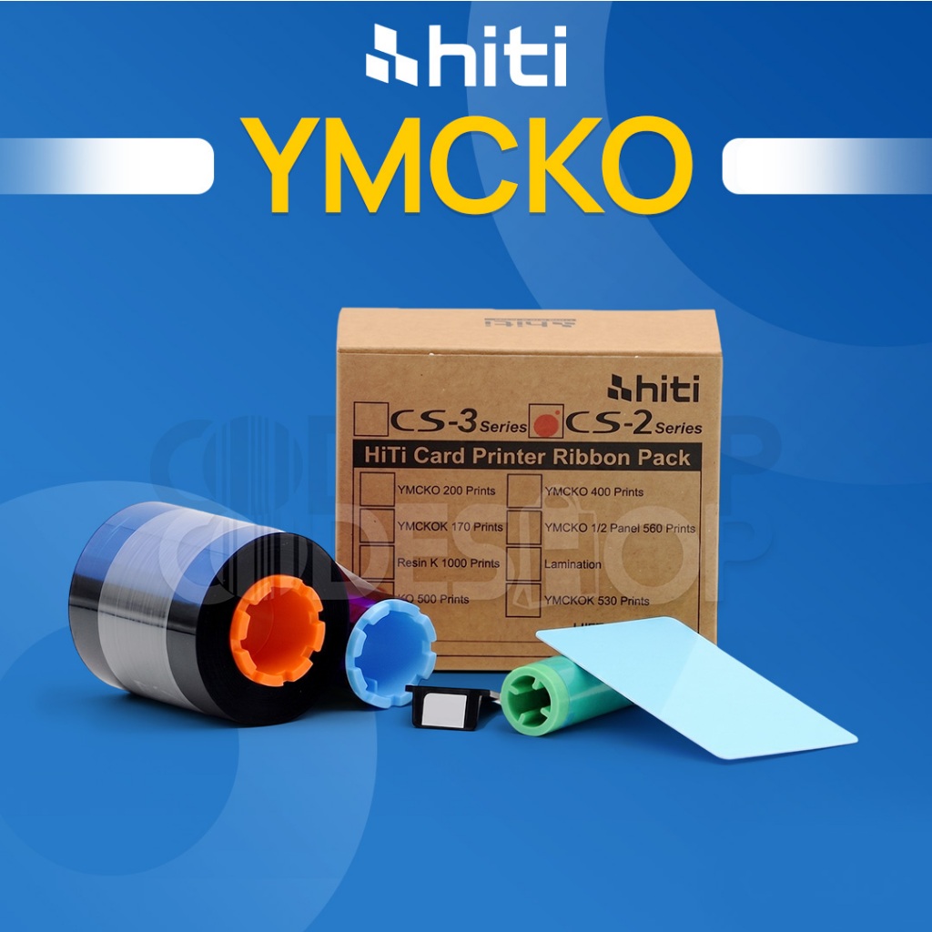 RIBBON COLOR WARNA YMCKO 400 PRINT HITI CS200