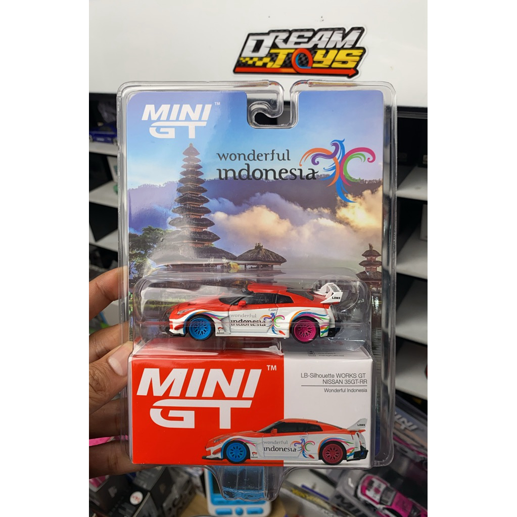 Mini GT 387 Nissan 35GT RR Wonderful Indonesia