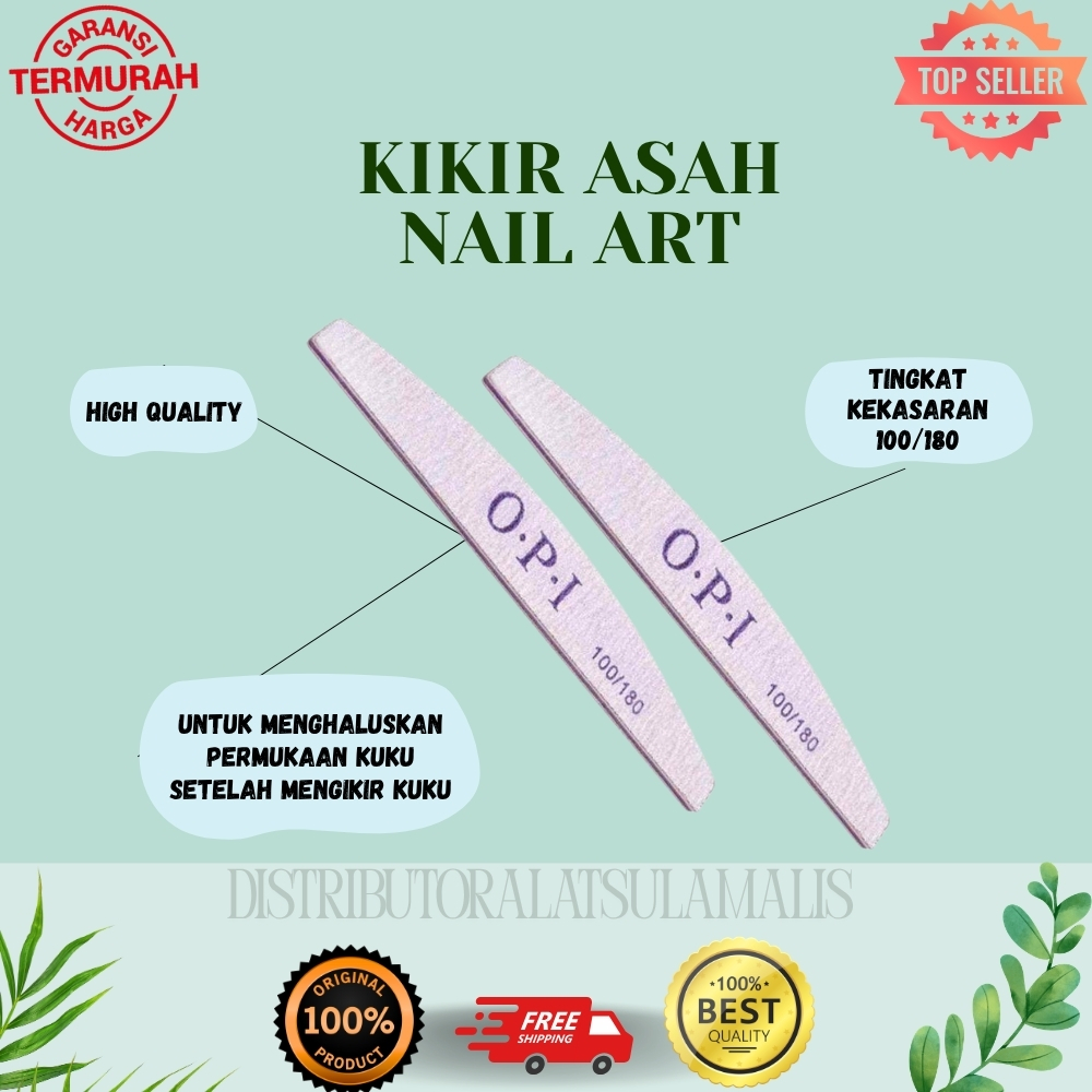 KIKIR ASAH UNTUK NAIL ART / NAIL BUFFER - KIKIR KUKU PENGHALUS KUKU