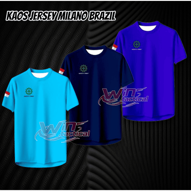 KAOS SAFETY WANGKI SAFETY LENGAN PENDEK SERAGAM SAFETY