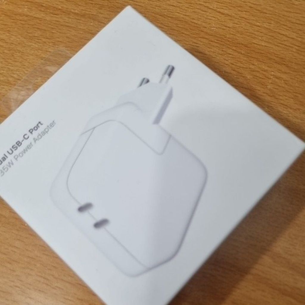 Adapter 35W Magsafe Adapter Dual USB Type C For Macbook Air M1 M2 M3 M4