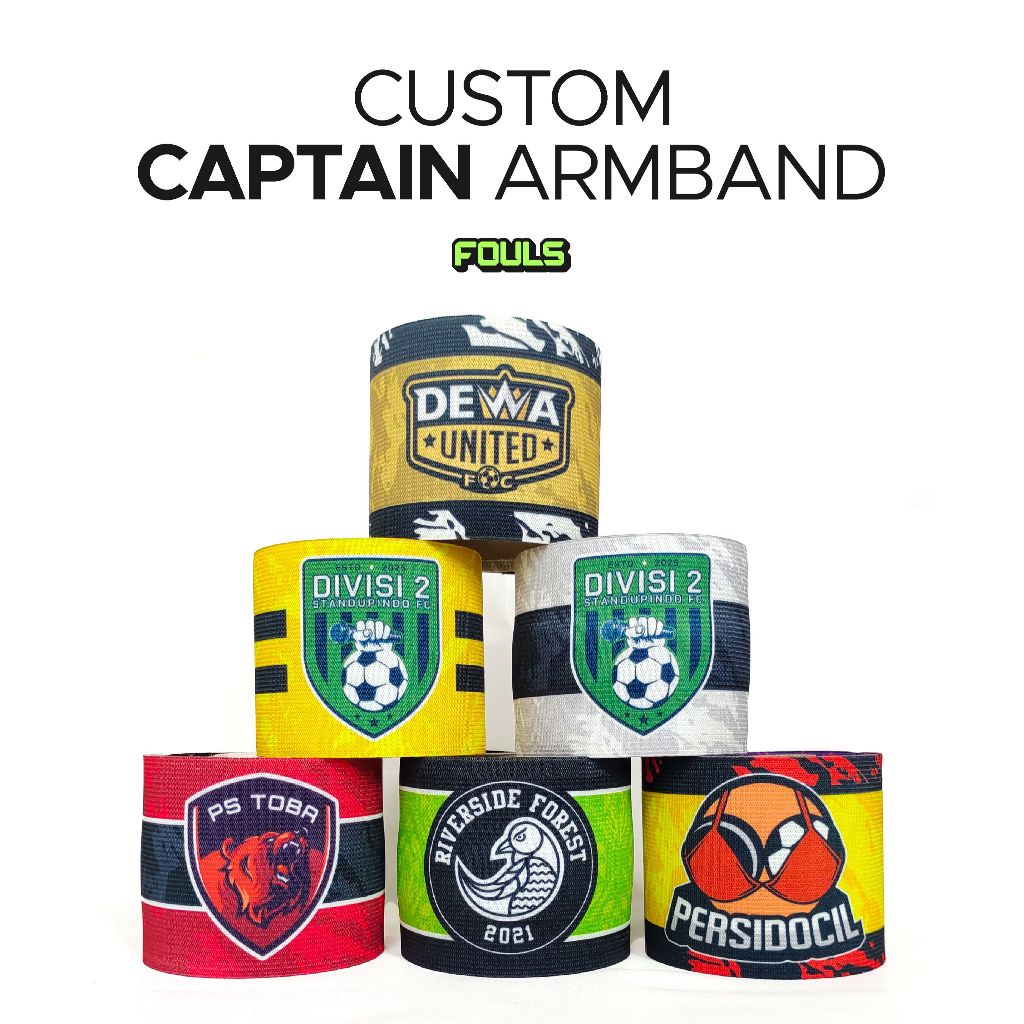 Custom Captain Armband | Custom Ban Kapten | FOULS
